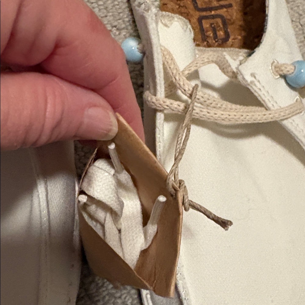NWT Hey Dude Wendy Natural Shoes - Size 8 - Picture 5 of 8